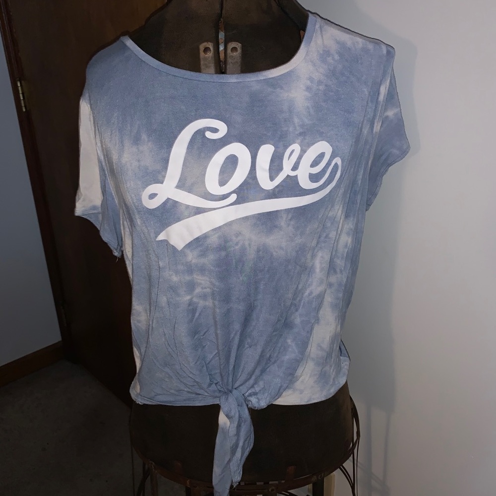 Tye Dye crop tee